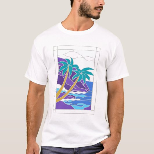 T-shirt de côte de Napali (Devant)