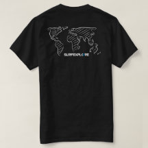 T-shirt de coton de surfEXPLORE