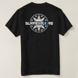 T-shirt de coton de surfEXPLORE