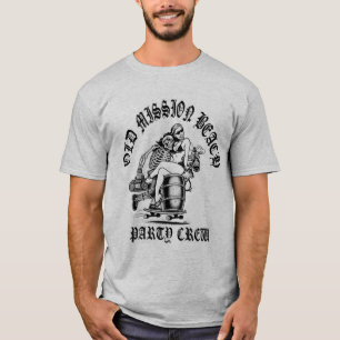 T-shirt de couleur d'équipage de partie de mb de