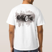 T-shirt de coupé de hot rod de voyou de moteur de (Dos)