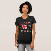 T-shirt de coupe du monde de l'Angleterre (Devant entier)