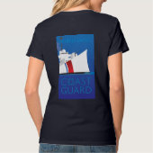 T-shirt de coupeur d'art déco de Coastie (Dos)