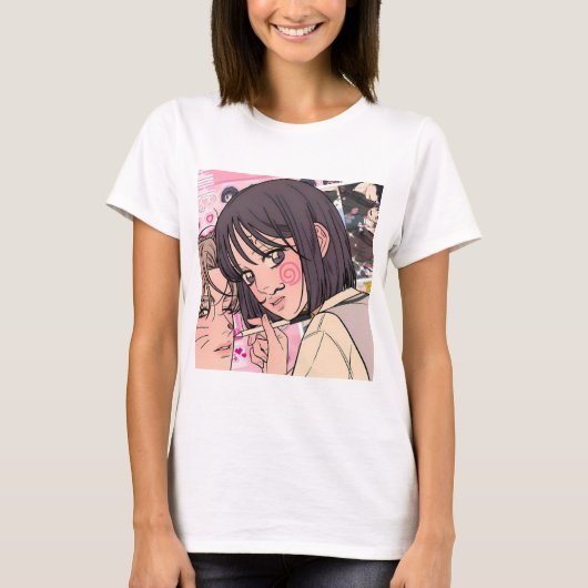 T-shirt de couple : Opération : Véritable Amour - (Devant)