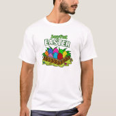 T-shirt de couple pour Pâques joyeuses (Devant)