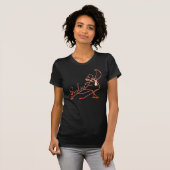T-shirt de COUPLES de DANSE de Salsa (Devant entier)