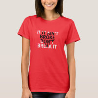 T-shirt de coupure de coeur