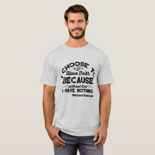 T-shirt de coupure de Scofield-Prison de Michael