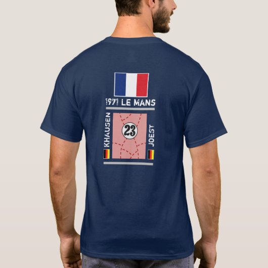T-shirt de course 1971 à 2 côtés (Dos)