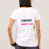T-shirt de cousin (Dos)