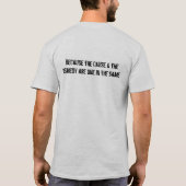 T-shirt de coutume de chatouillement (Dos)