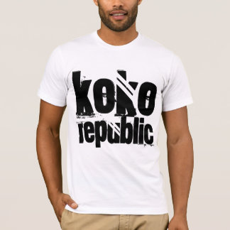 T-shirt de coutume de République de Koko
