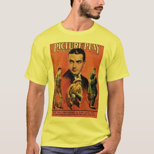 T-shirt de couverture de magazine de Richard (Devant)