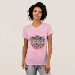 T-Shirt de Cowgirl Côtière