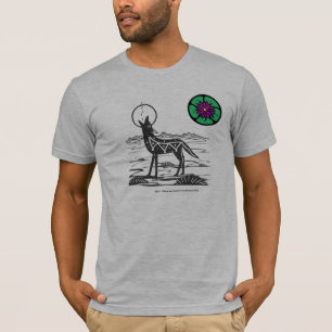 T-shirt de coyote de peyotl