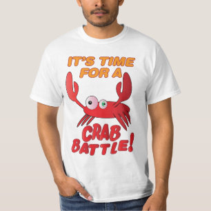 T-shirt de crabe
