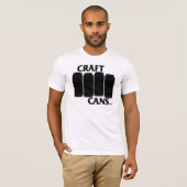 T-shirt de CraftCans.Com (Devant entier)