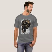 T-shirt de crâne (Devant entier)