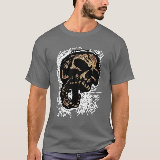 T-shirt de crâne (Devant)