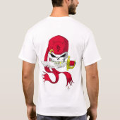 T-shirt de crâne de pirate (Dos)
