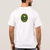 T-shirt de crâne de Pub de pirate du jour de St (Dos)
