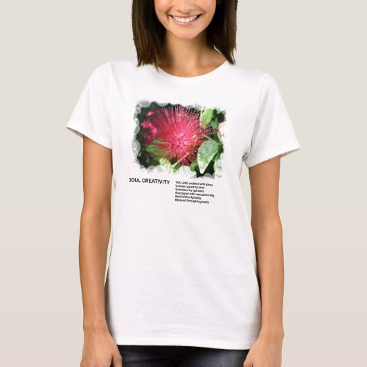 T-shirt de créativité d'âme (Devant)