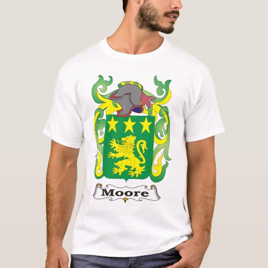 T-shirt de crête de Moore (Devant)