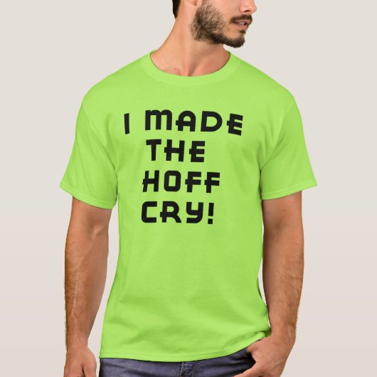 T-shirt de cri de Hoff (Devant)