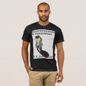 T-shirt de crime et de punition (Devant entier)