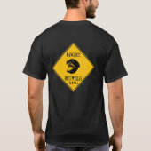 T-shirt de croisement de rottweiler (Dos)