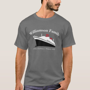 T-shirt de croisière en famille jumelée personnali