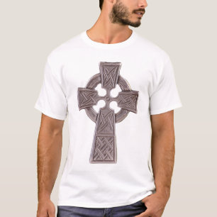 T-shirt de croix celtique