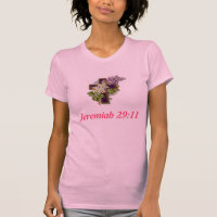 T-shirt de croix de 29:11 de Jérémie