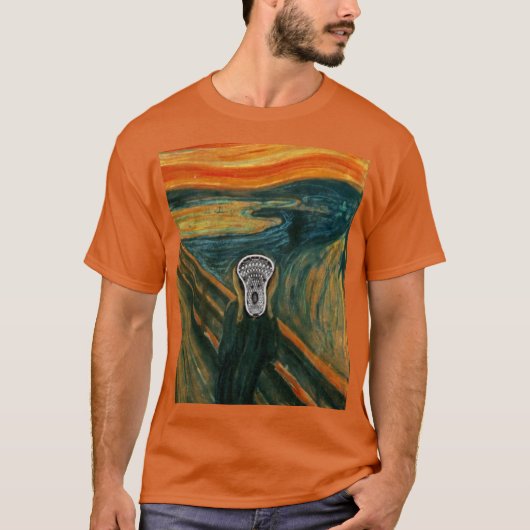 T-shirt de crosse drôle (Devant)