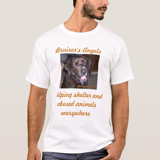 T-shirt de crossposter des anges du boxeur (Devant)