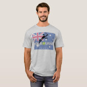 T-shirt de cru de Melbourne de tennis d'open (Devant entier)