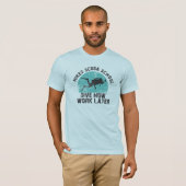 T-shirt de cru de scaphandre (Devant entier)