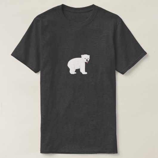 T-shirt de CUB d'ours blanc (Design devant)