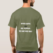 T-shirt de culte (Dos)