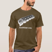 T-shirt de Cummins par BoostGear.com (Devant)