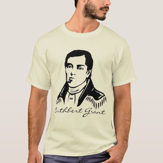 T-shirt de Cuthbert Grant Metis de chemises de (Devant)