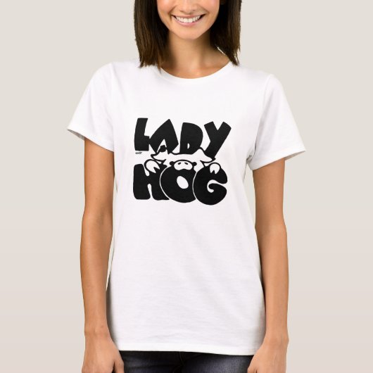 T-SHIRT DE DAME HOG (Devant)
