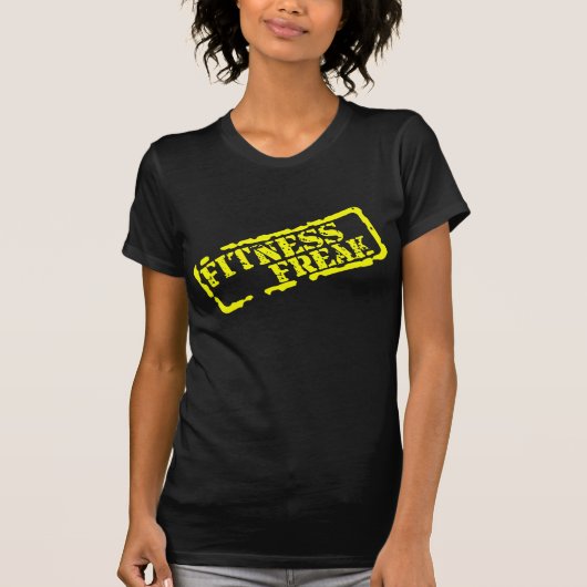T-shirt de dames anormales de forme physique petit (Devant)