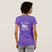 T-shirt de dames de ferme d'Ewenity (Dos entier)