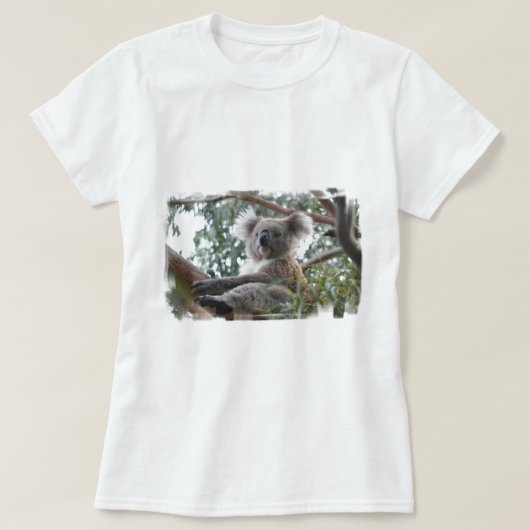 T-shirt de dames de koala (Design devant)