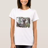 T-shirt de dames de koala (Devant)