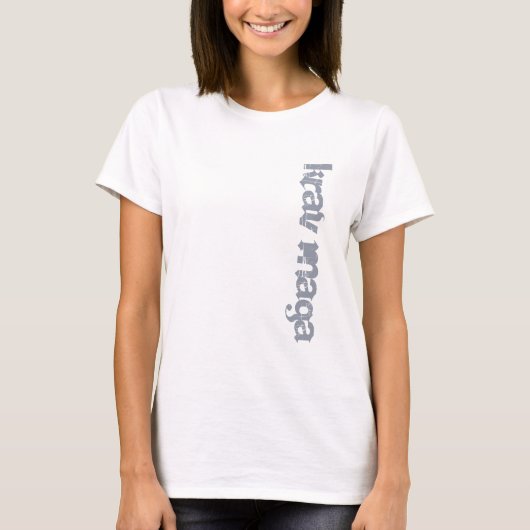 T-shirt de dames de Krav Maga (Devant)