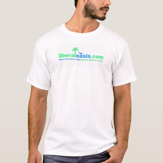 T-shirt de dames de LiberalOasis (Devant)