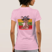 T-shirt de dames de MyKids (Dos)