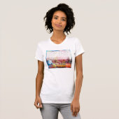 T-shirt de dames de New York (Devant entier)